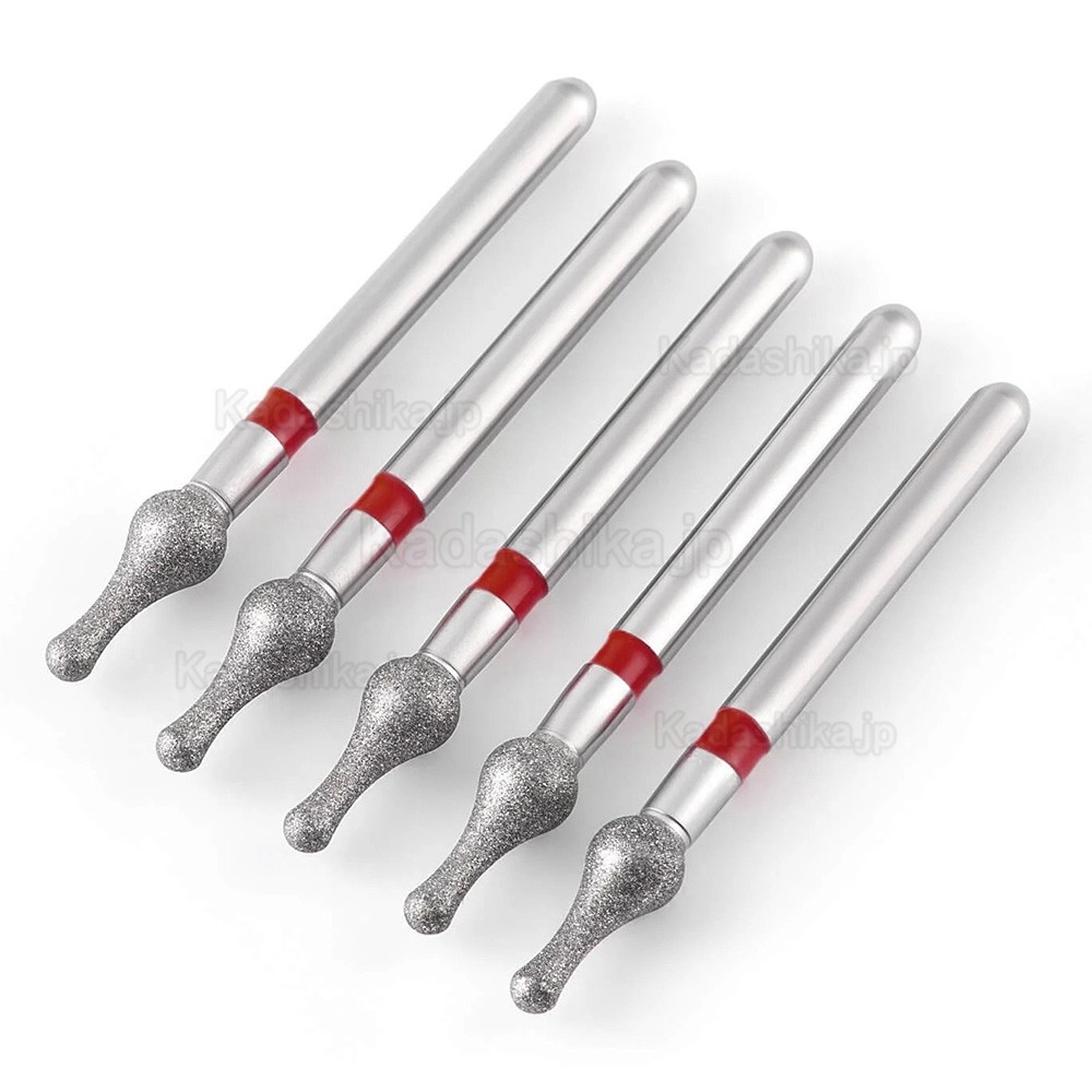 5個/箱 歯科用ダイヤモンドバー（細目/極細目/中目）